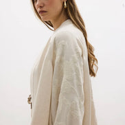 Embroidered Kimono Jacket