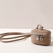 Neck Leather Bag