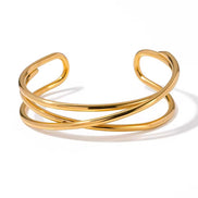 Gold Multi Bands Bangle