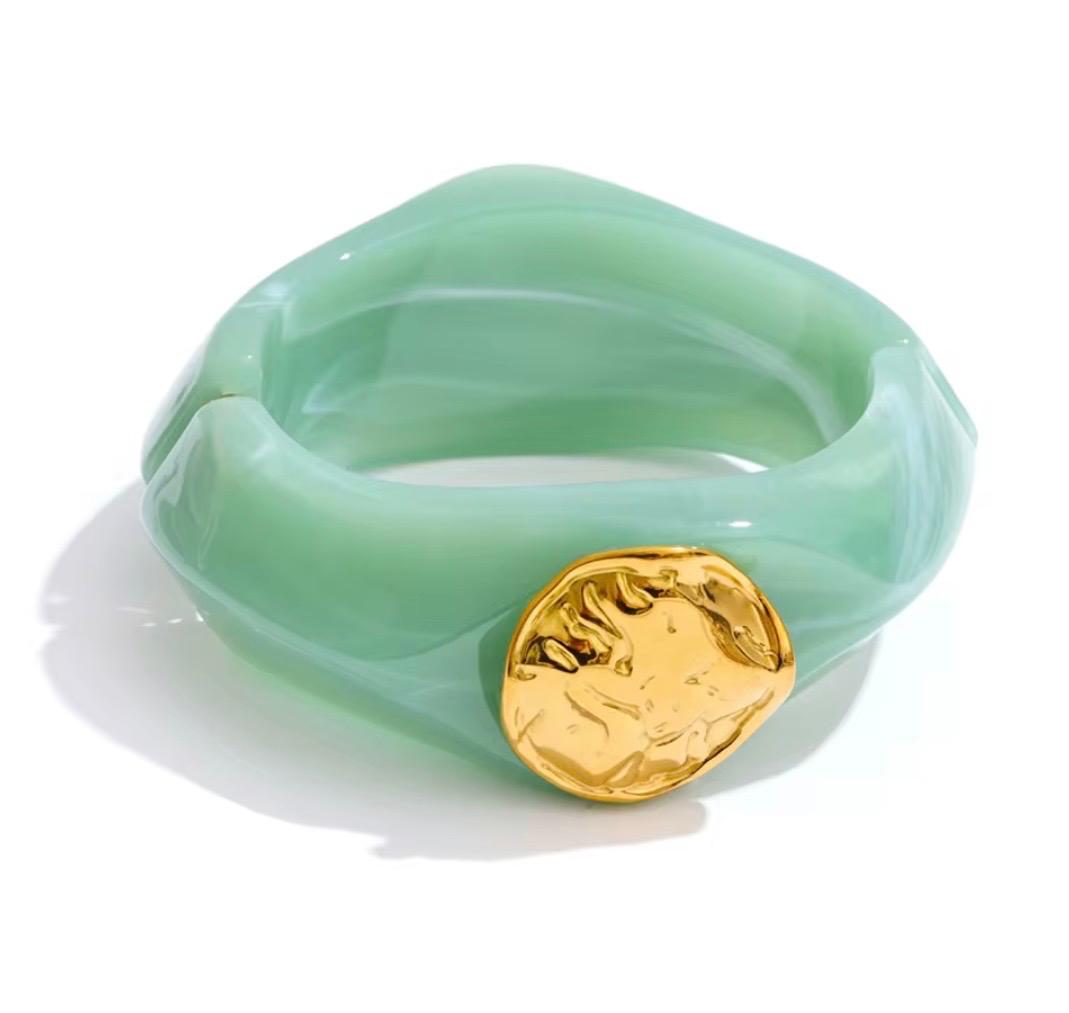Coin Chunky Bangle