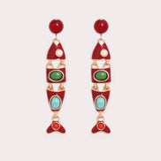 Long Dangle Earrings