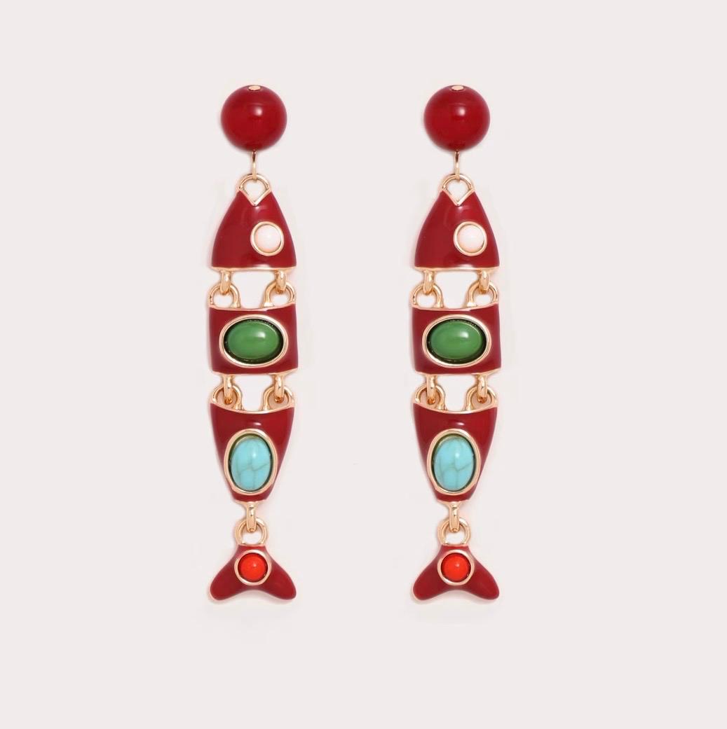 Long Dangle Earrings