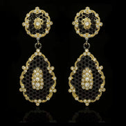 Black Gun Plated Earrings