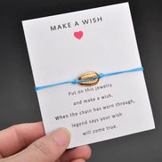 Make a Wish Shell Bracelet