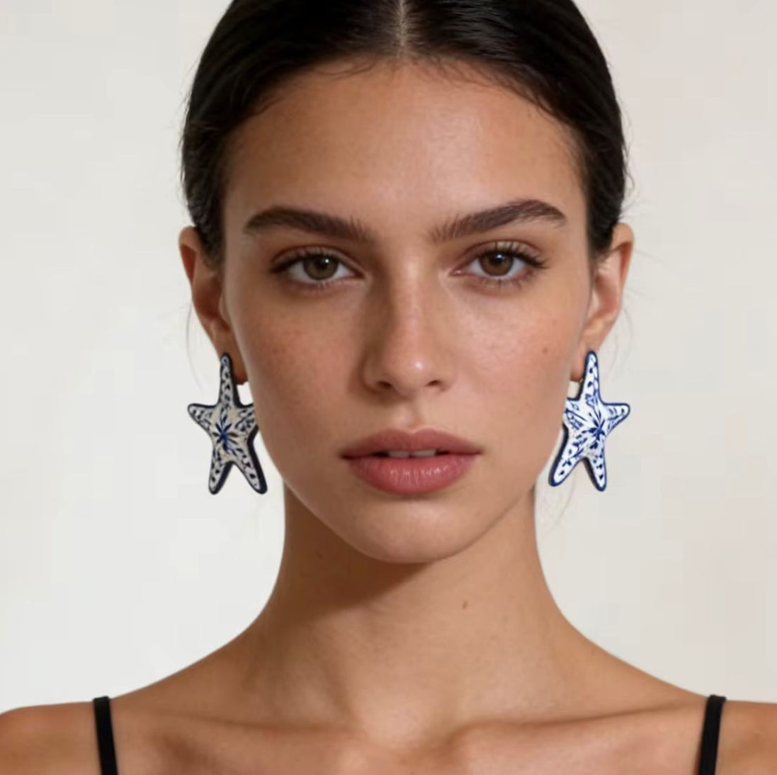 Flower Star Earrings