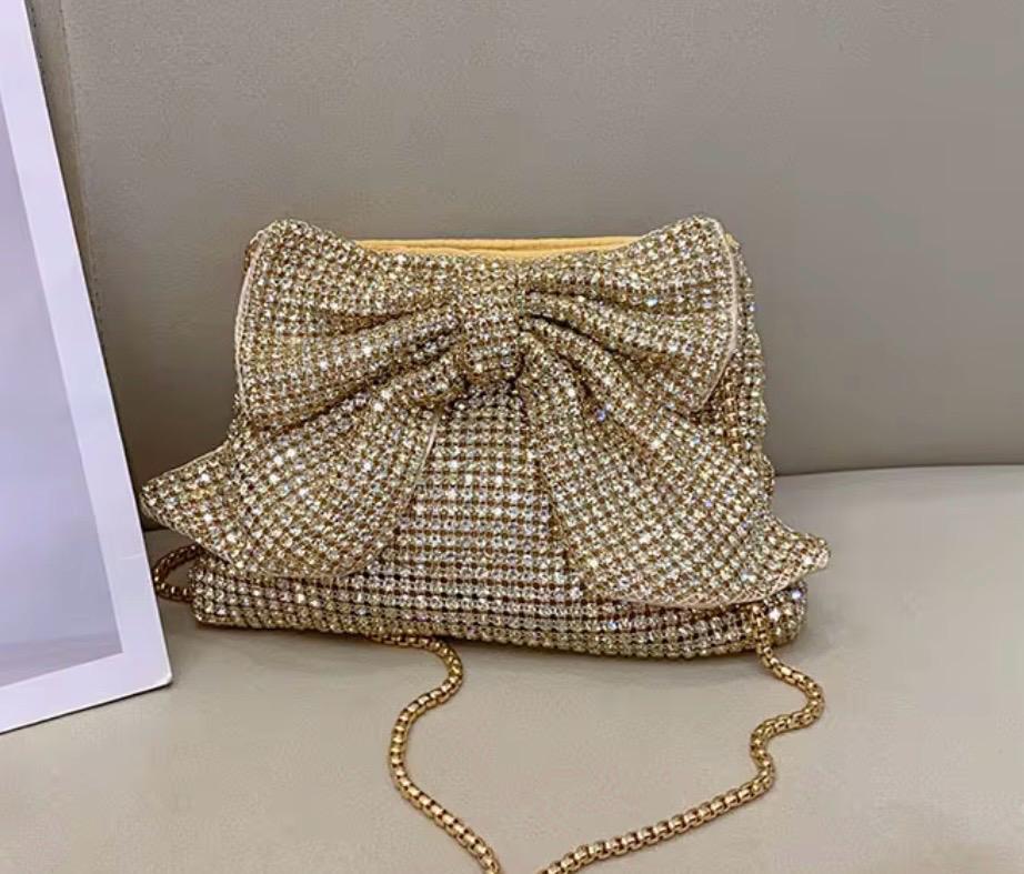 Bow Clutch Bag