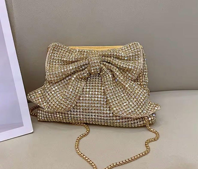 Bow Clutch Bag