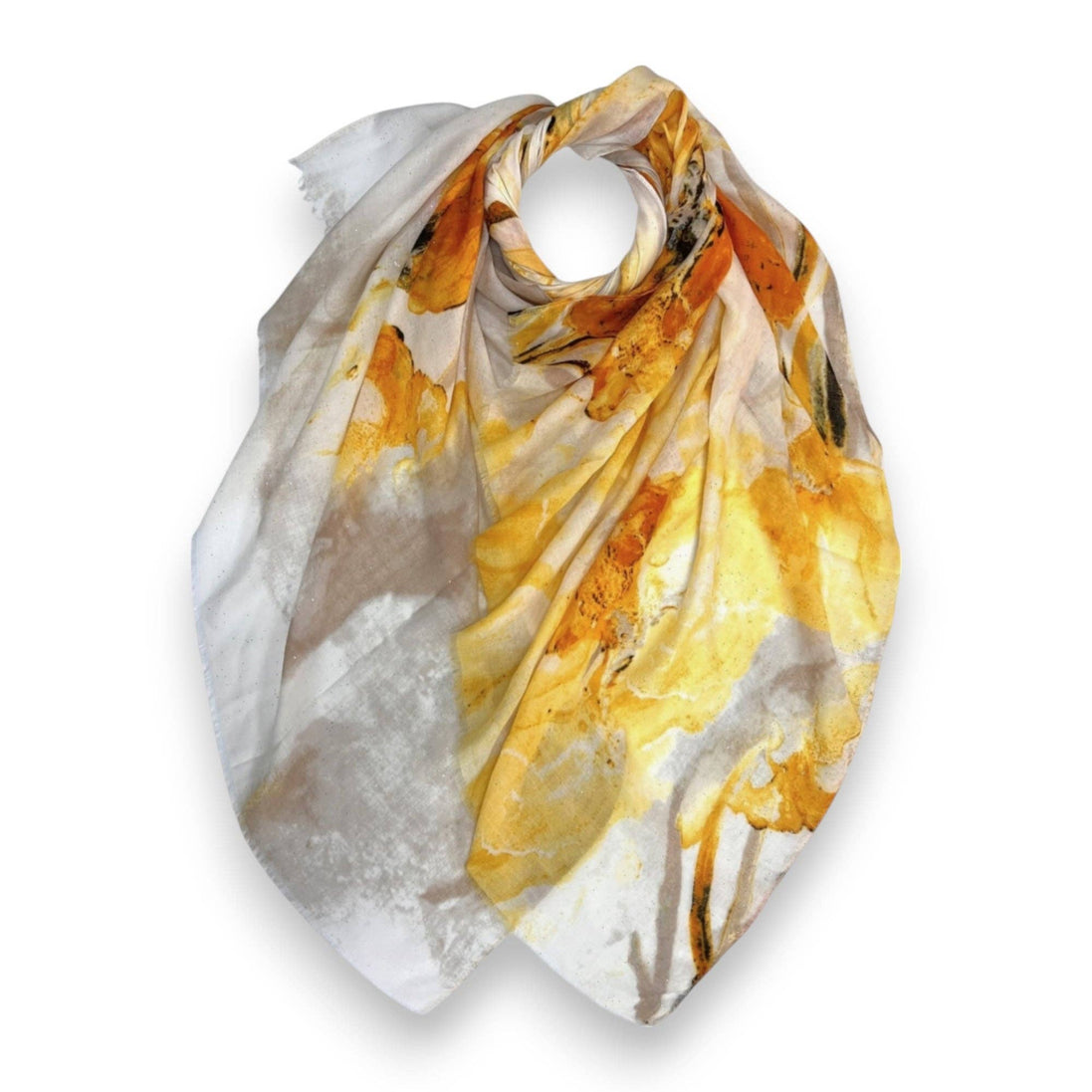 Water Ink Summer Print Scarf