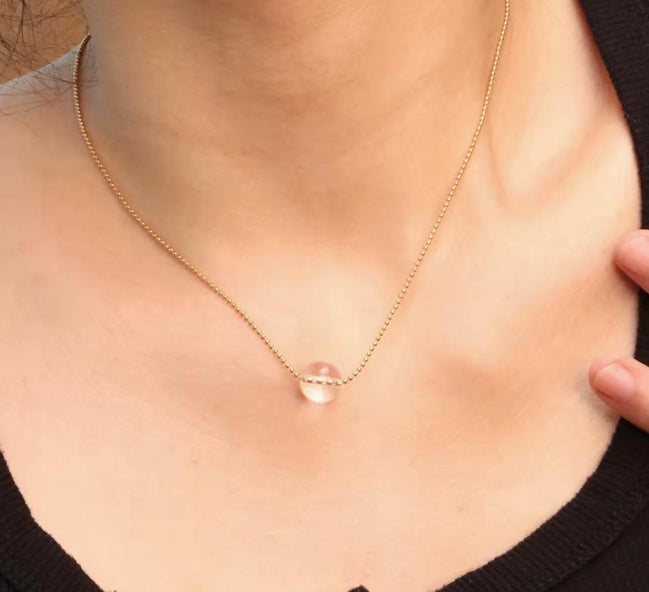 Quartz Pendant Necklace
