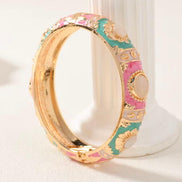 Cloissone Enamel Indian Bracelet