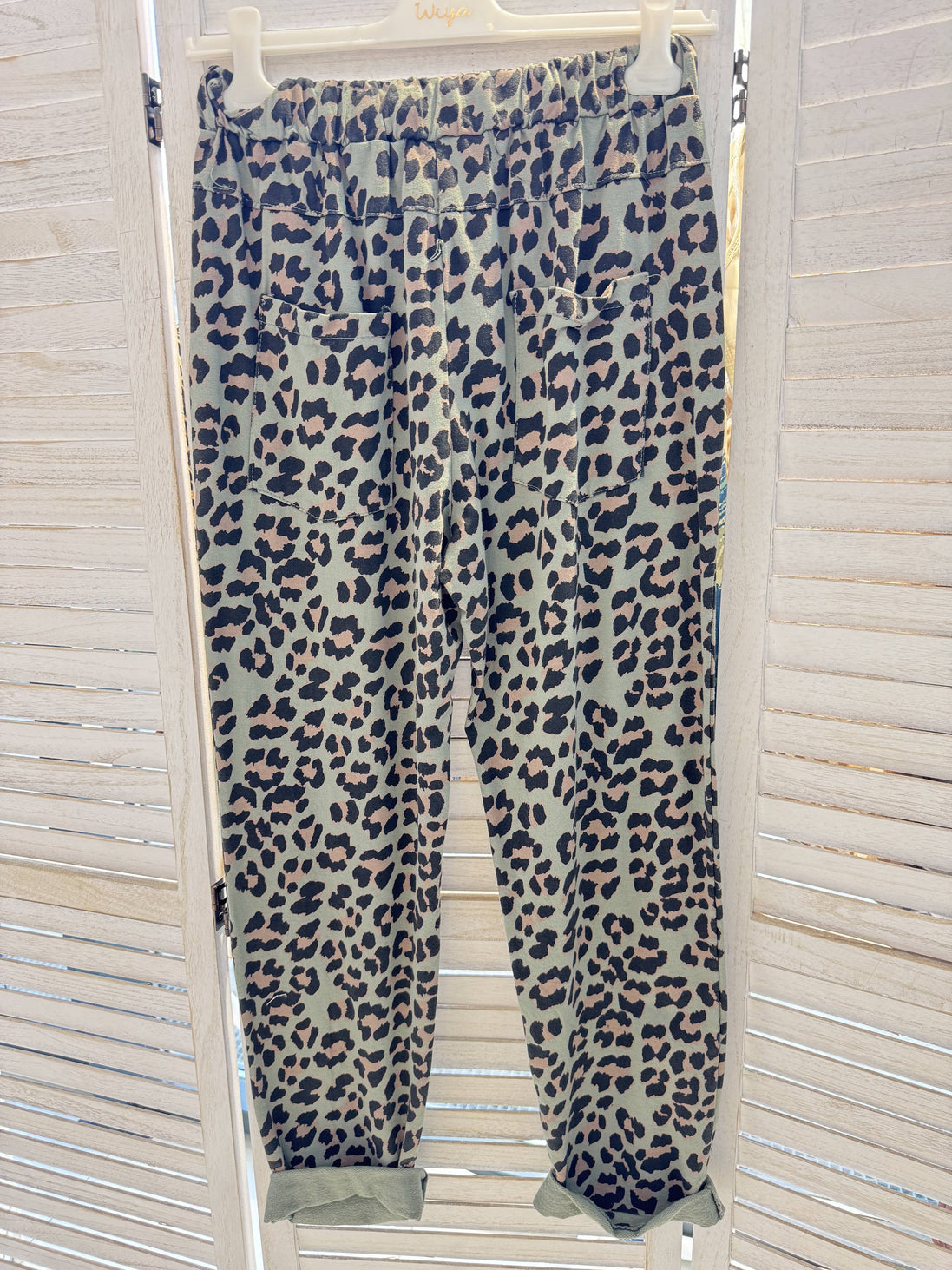 Leopard Print Pants