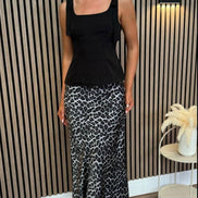 Animal Print Skirt