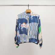 Horse Print Light Jacket