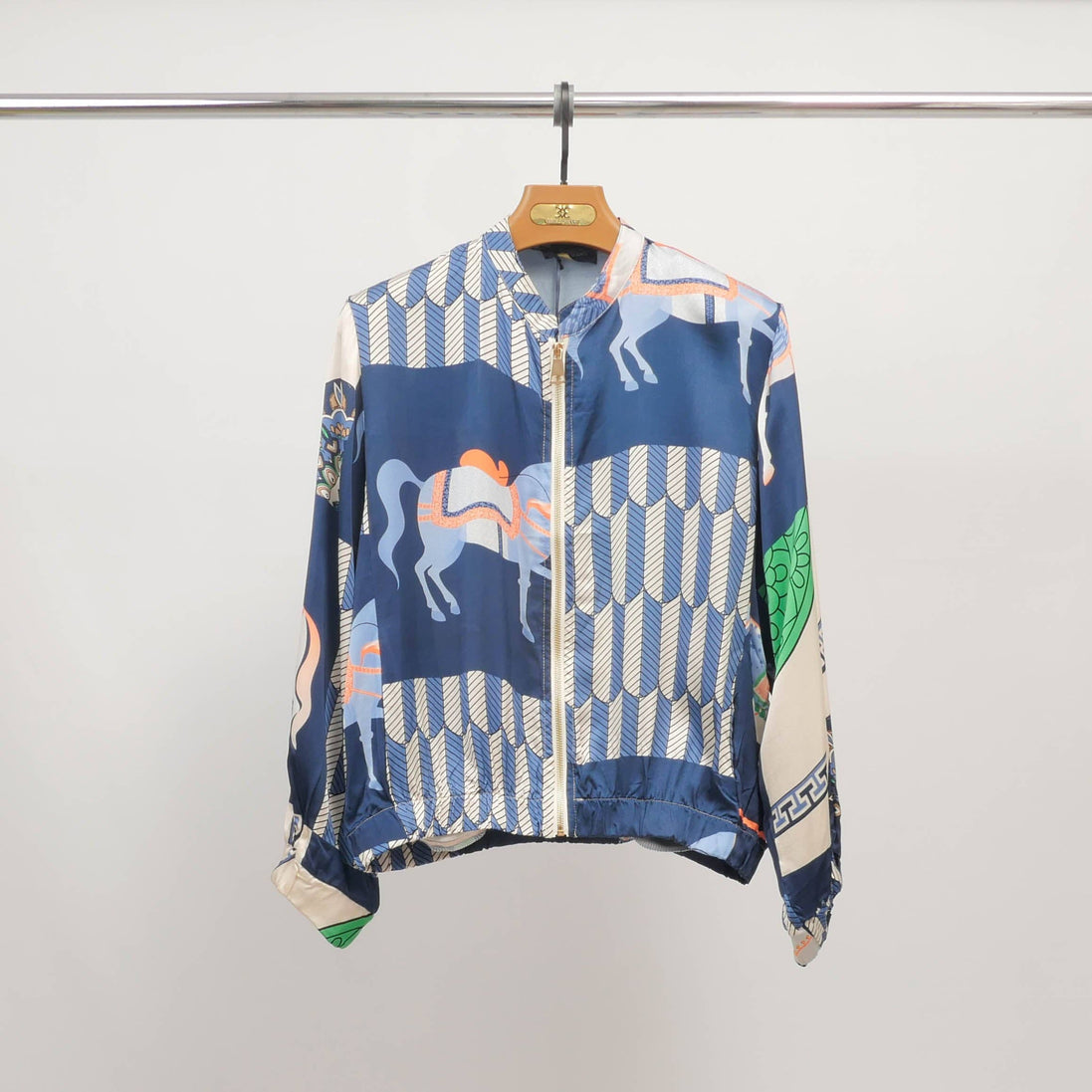 Horse Print Light Jacket