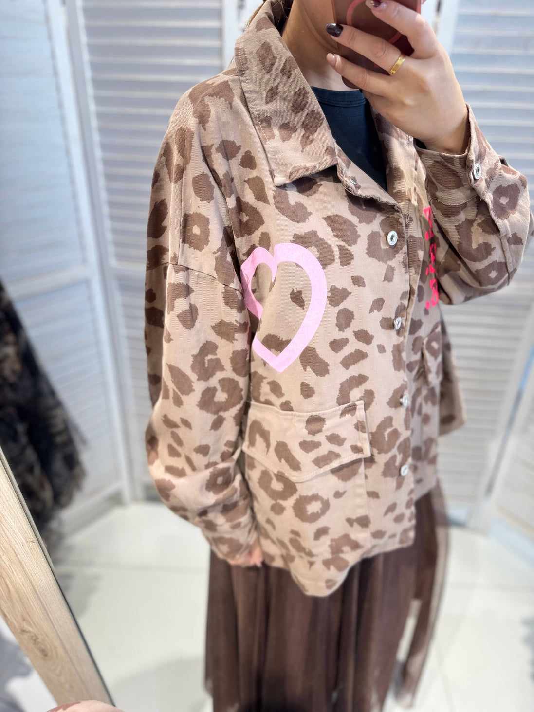 Animal Print & Neon Jacket