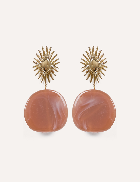 Golden Earth Earrings
