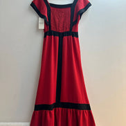 Bicolor Long Dress