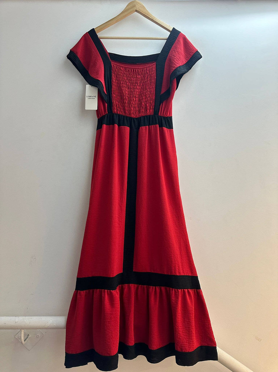 Bicolor Long Dress