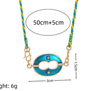 Lip Enamel Necklace