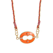 Lip Enamel Necklace