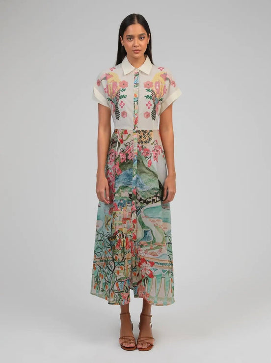 Long Olenavie Dress