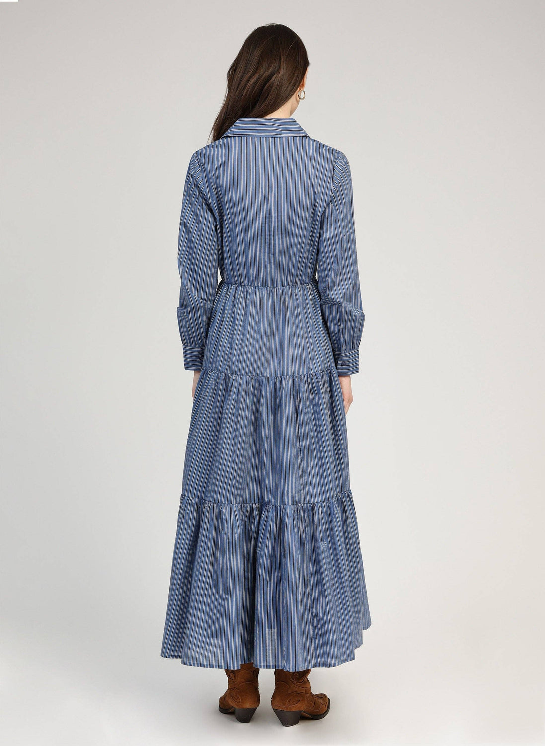 Indigo Blois Long Dress