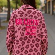 Animal Print & Neon Jacket