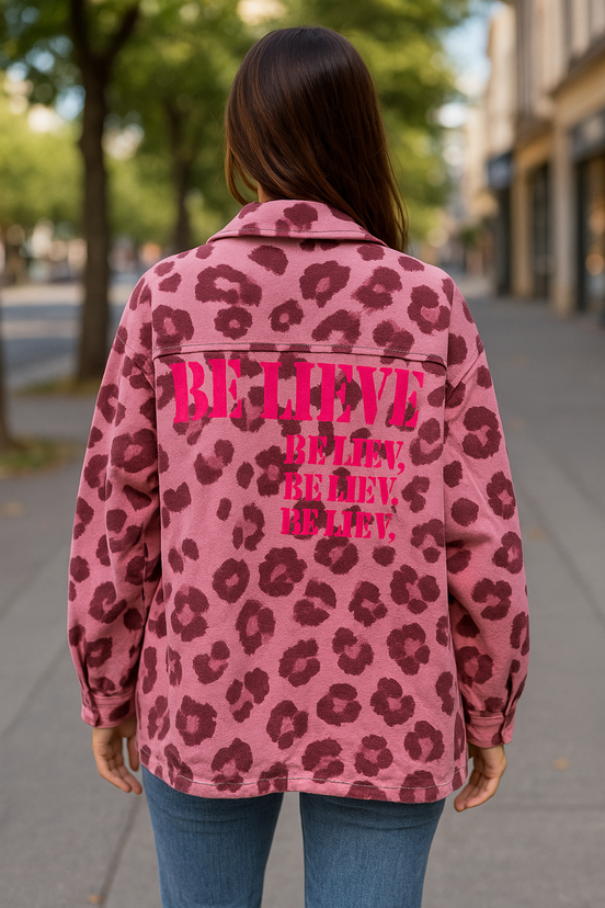 Animal Print & Neon Jacket