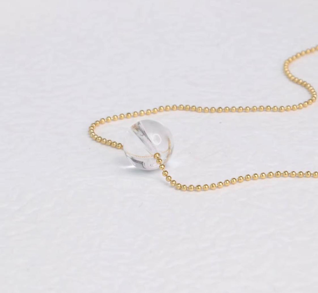 Quartz Pendant Necklace