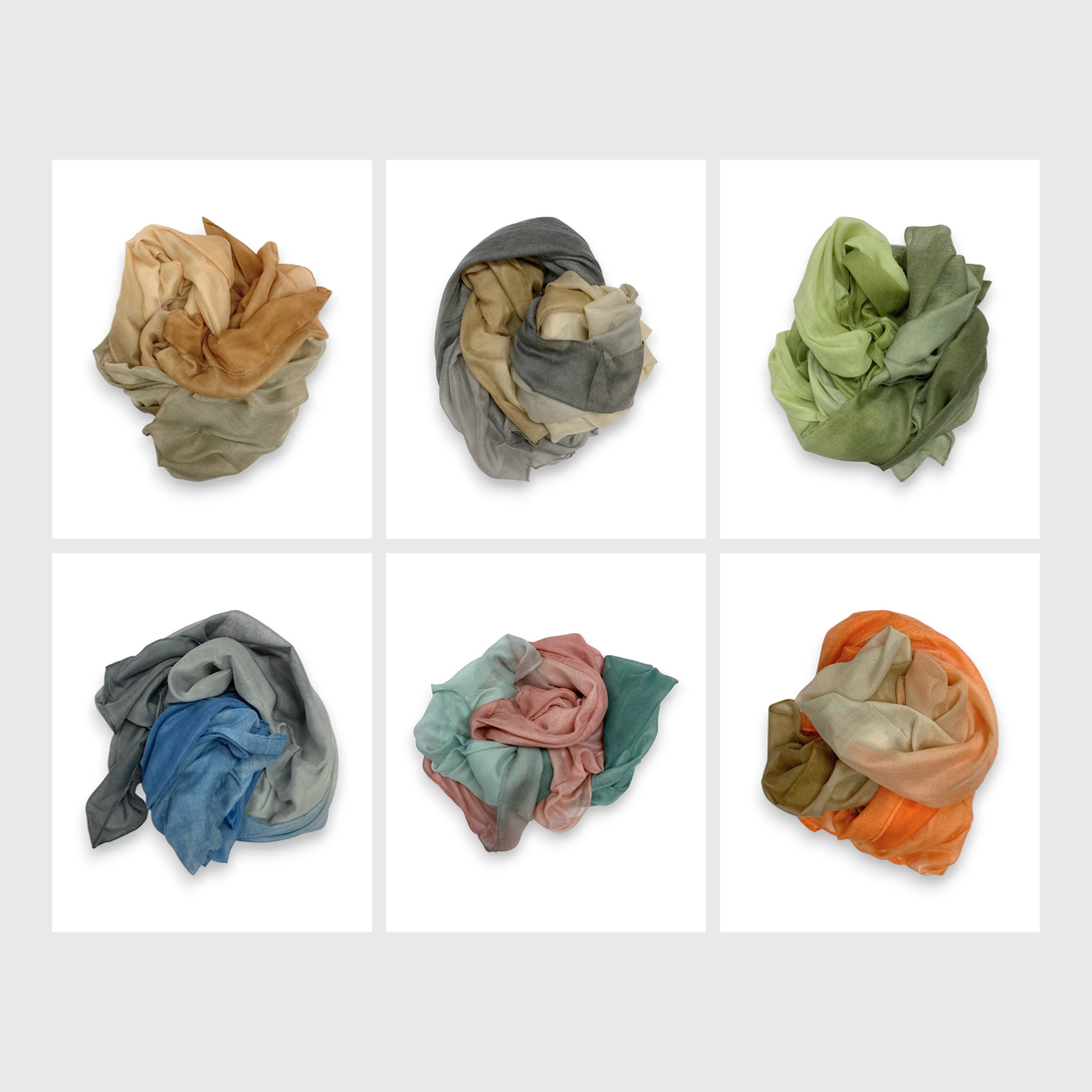 Summer Ombre Dip Scarf