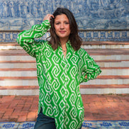 Green Button Up Shirt