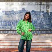 Green Button Up Shirt