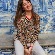Feathers Button up Shirt
