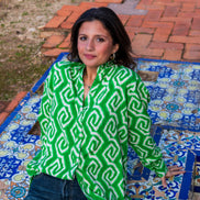 Green Button Up Shirt