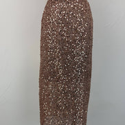 Sequin Golden Skirt