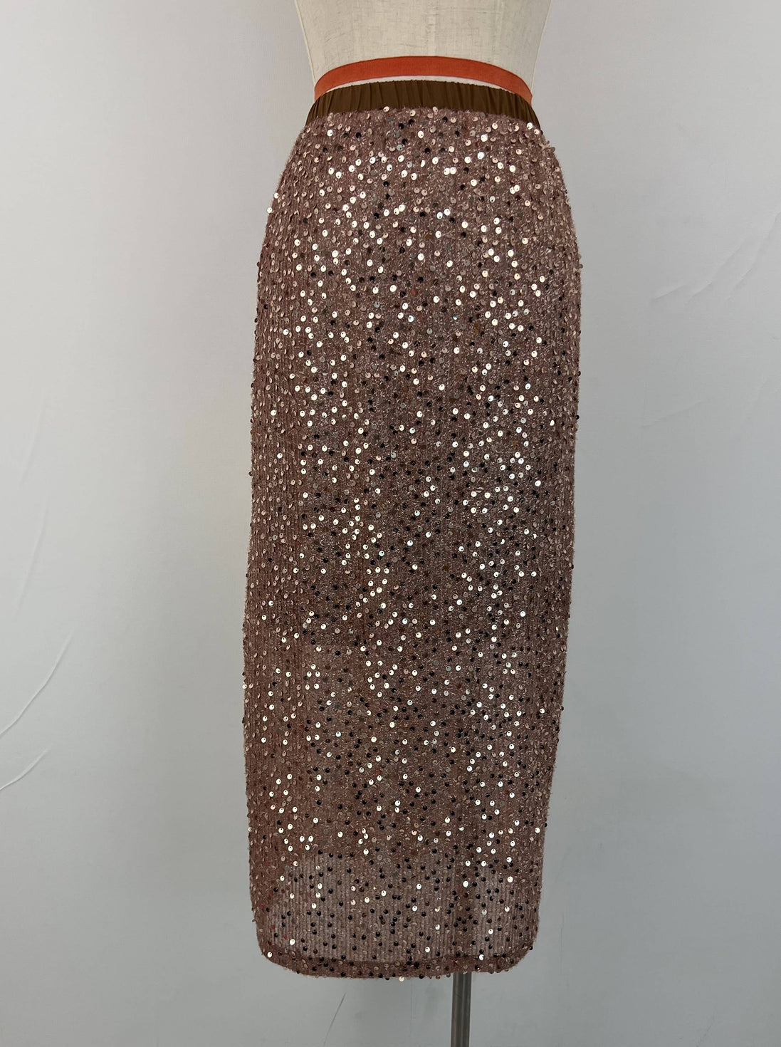 Sequin Golden Skirt