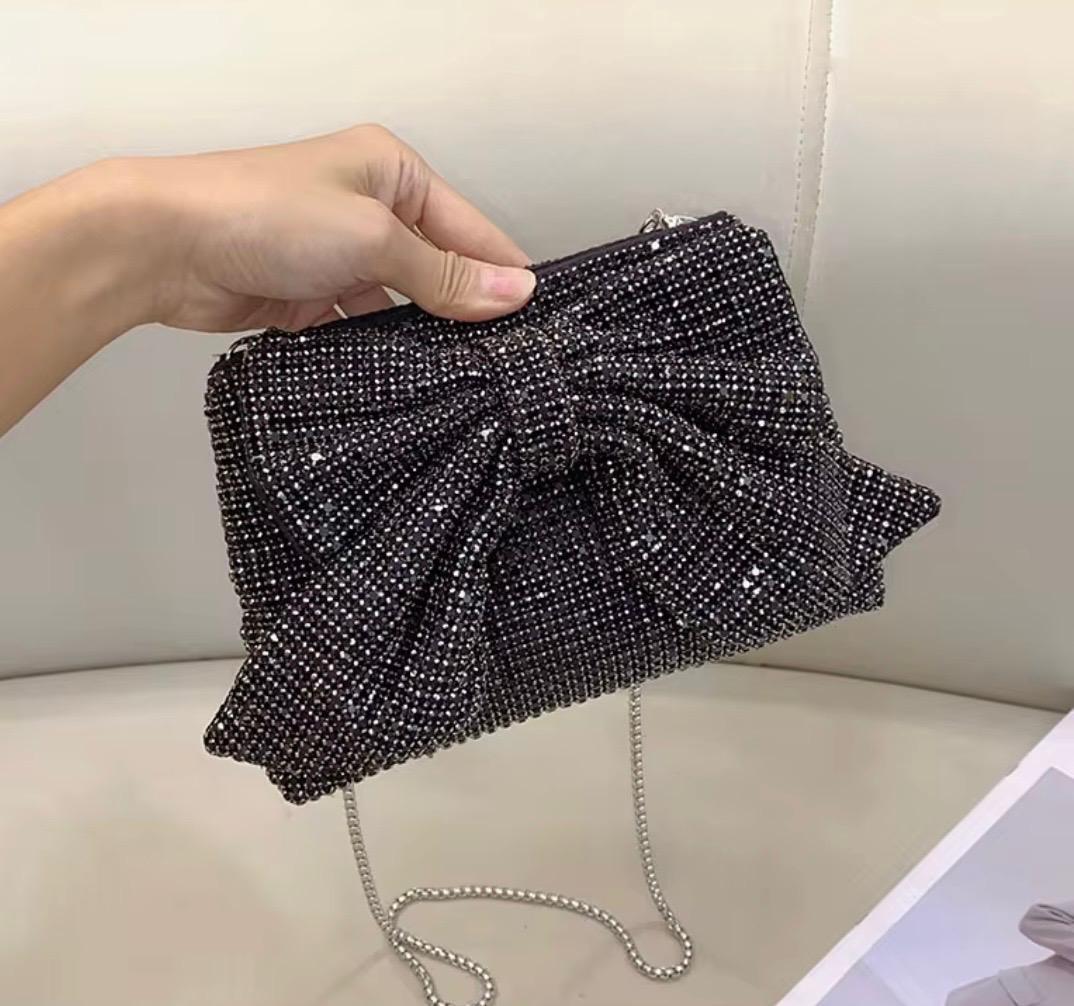 Bow Clutch Bag