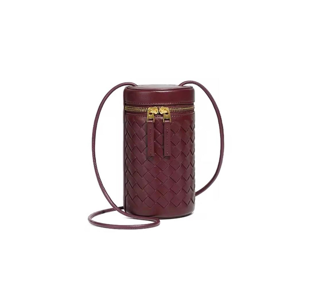 Woven Cylinder Bag