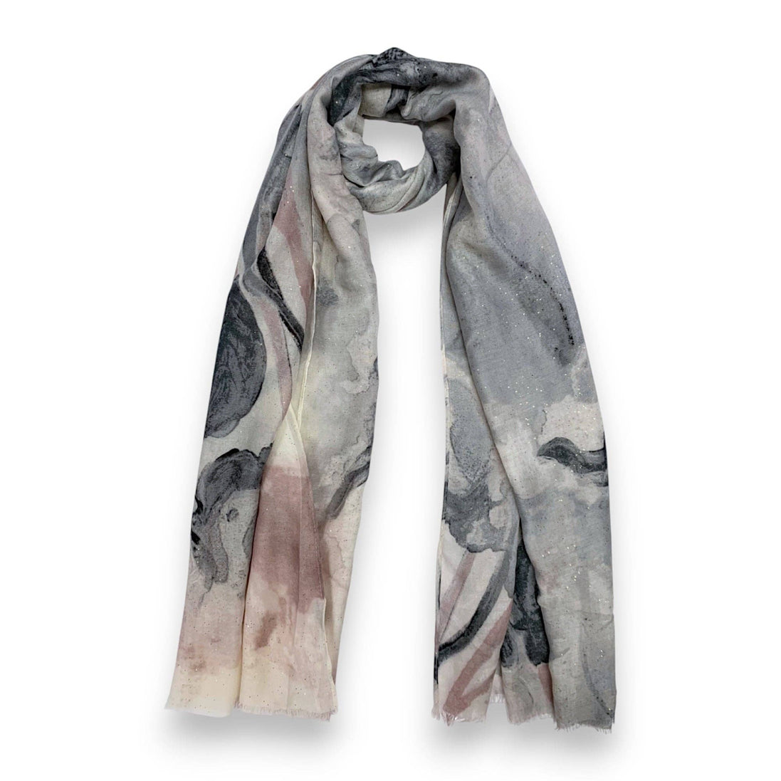 Water Ink Summer Print Scarf