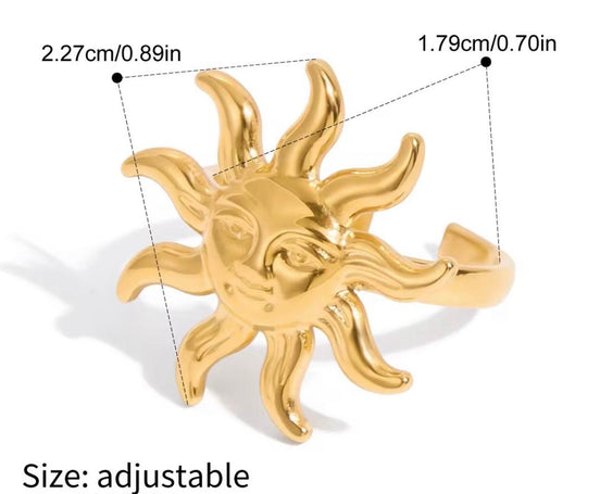 Sun Gold ring