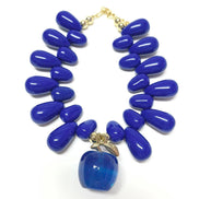 Blue Apple Necklace