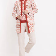 Geometric Knit Cardigan