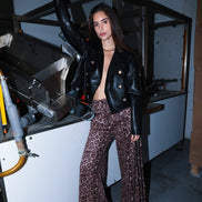 Animal Print Pants