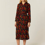 Long Hot Chilly Dress