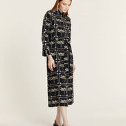 Dragonfly Embroidery Dress