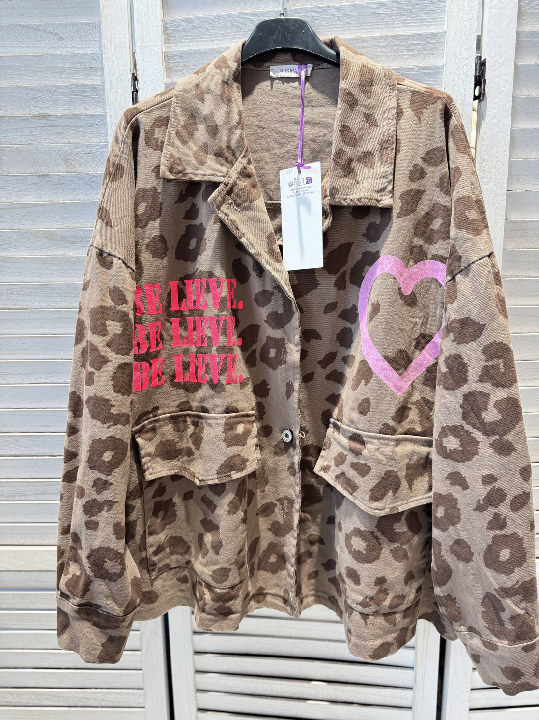 Animal Print & Neon Jacket
