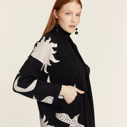 Sun and Moon Knited Kimono