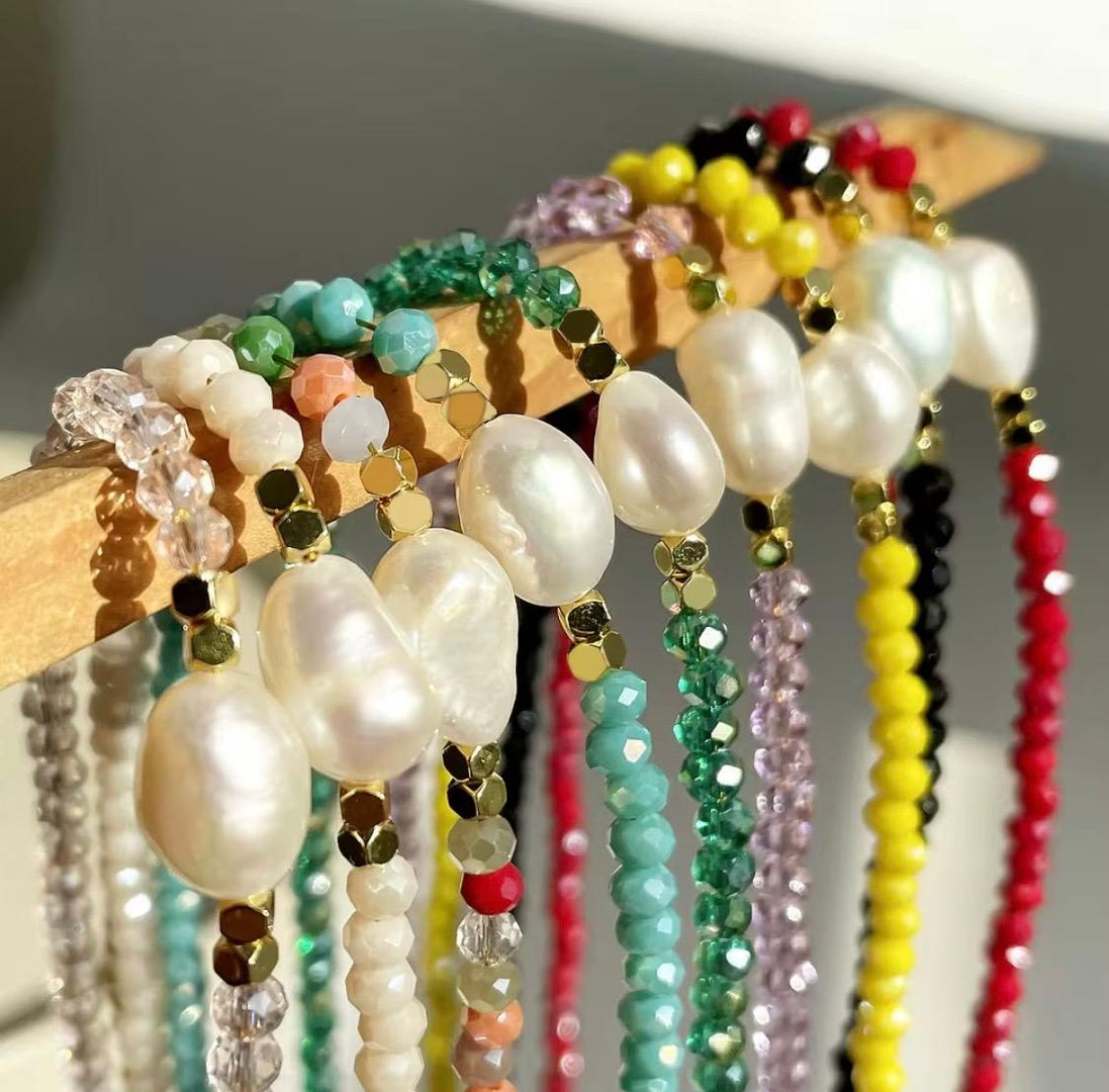 Freshwater Pearl and Beads Necklace