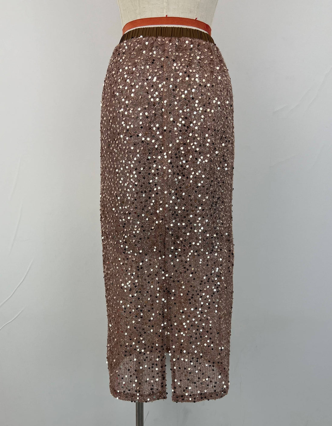 Sequin Golden Skirt