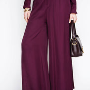 Wine Satin Set